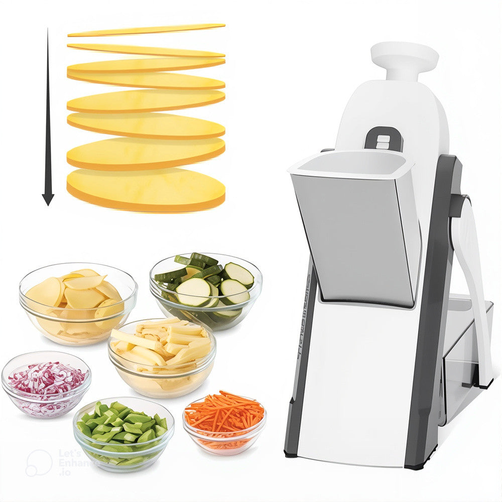 FreshCut Pro™ Manual Vegetable Chopper & Slicer