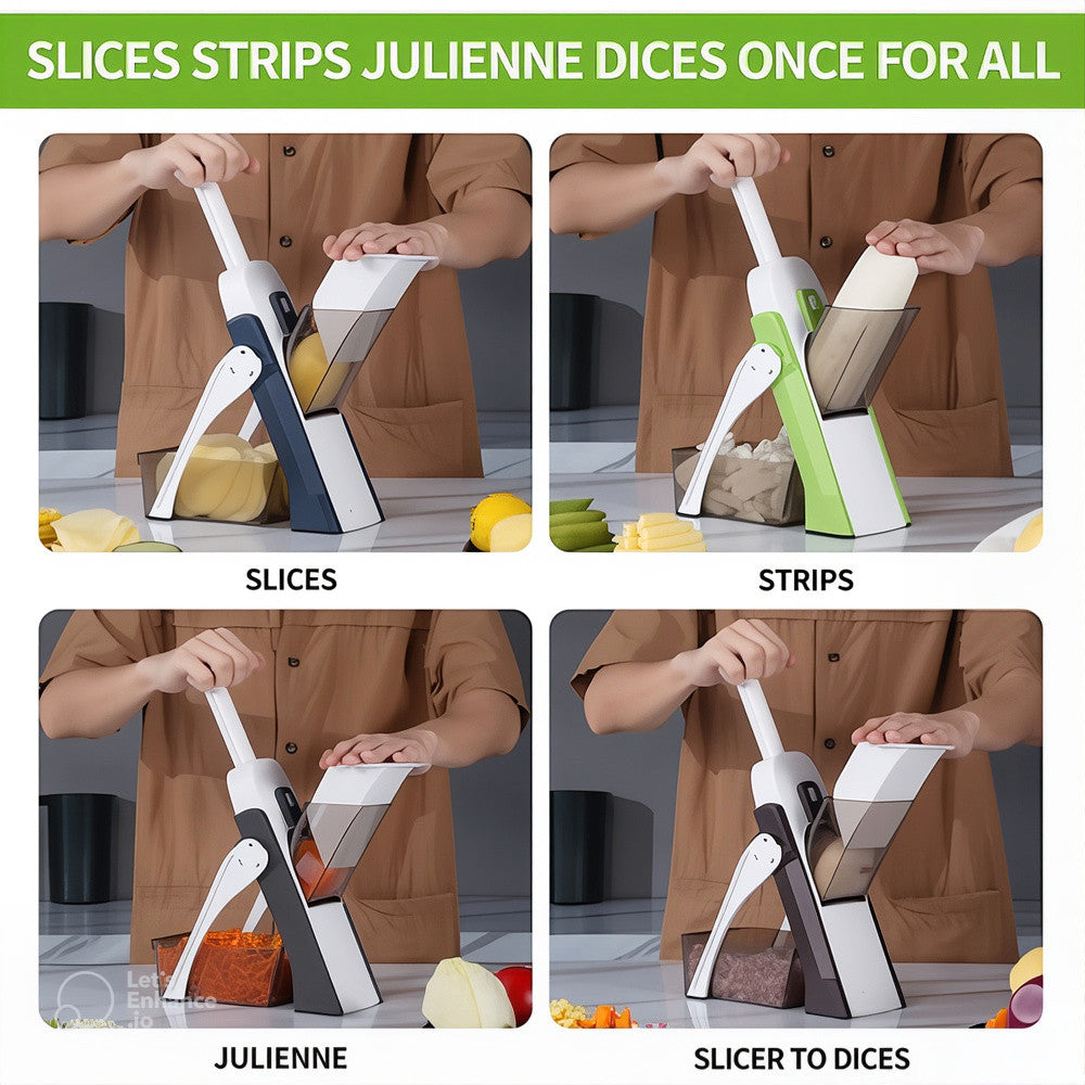 FreshCut Pro™ Manual Vegetable Chopper & Slicer